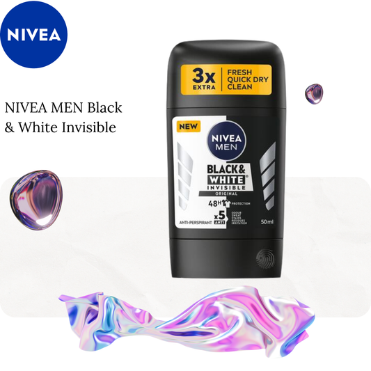 NIVEA MEN Black & White Invisible Original Stick 50ml