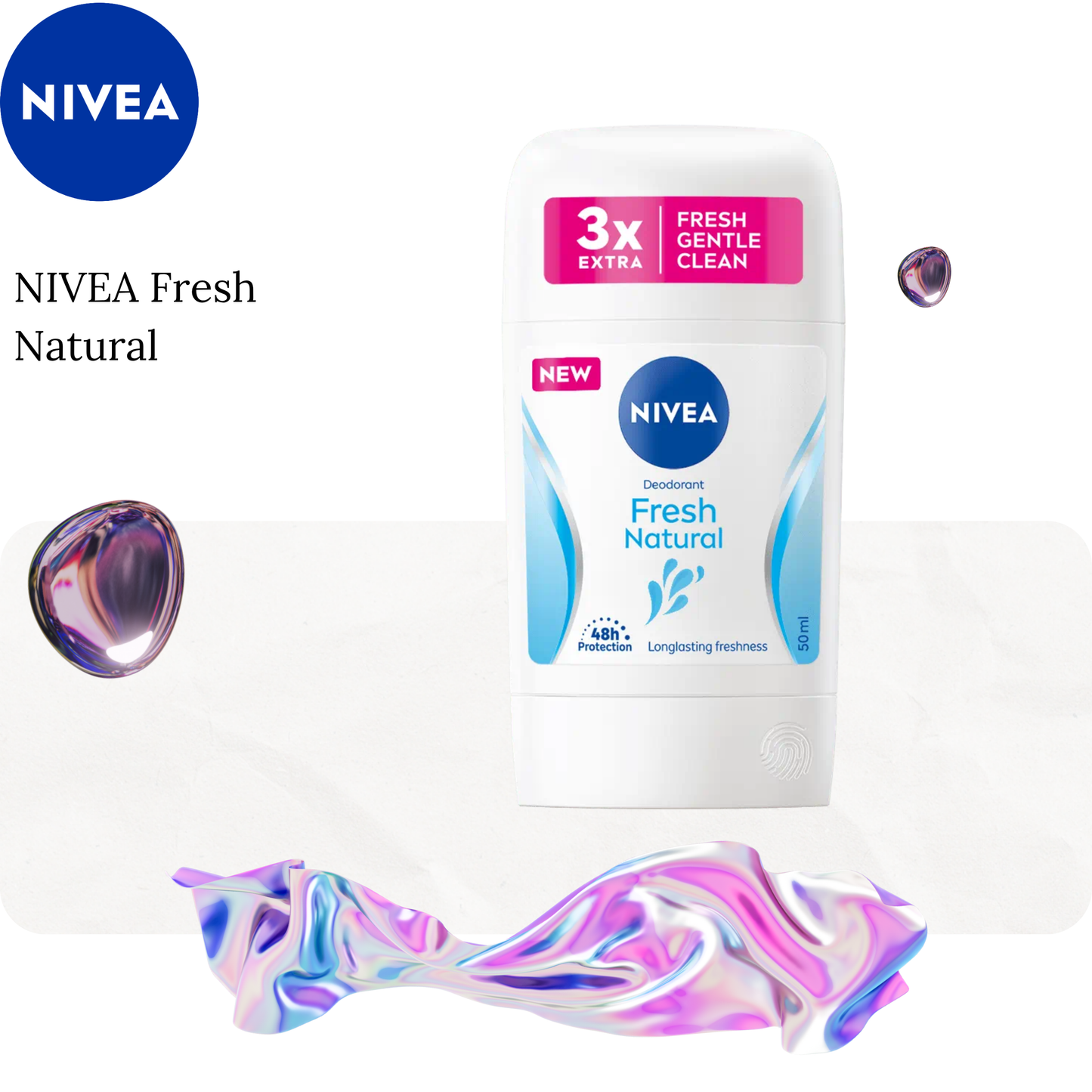 NIVEA Fresh Natural Stick 50ml
