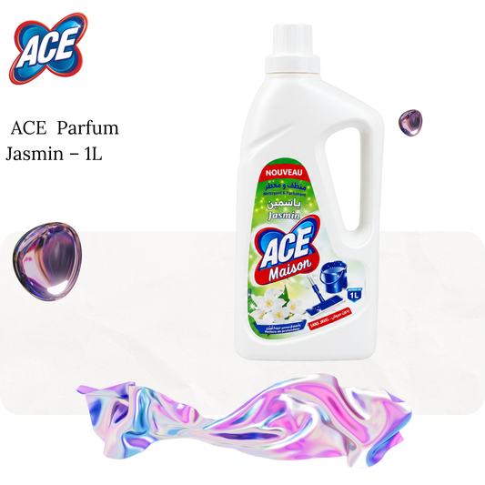 Nettoyant Sol ACE MANZILI Parfum Jasmin – 1L