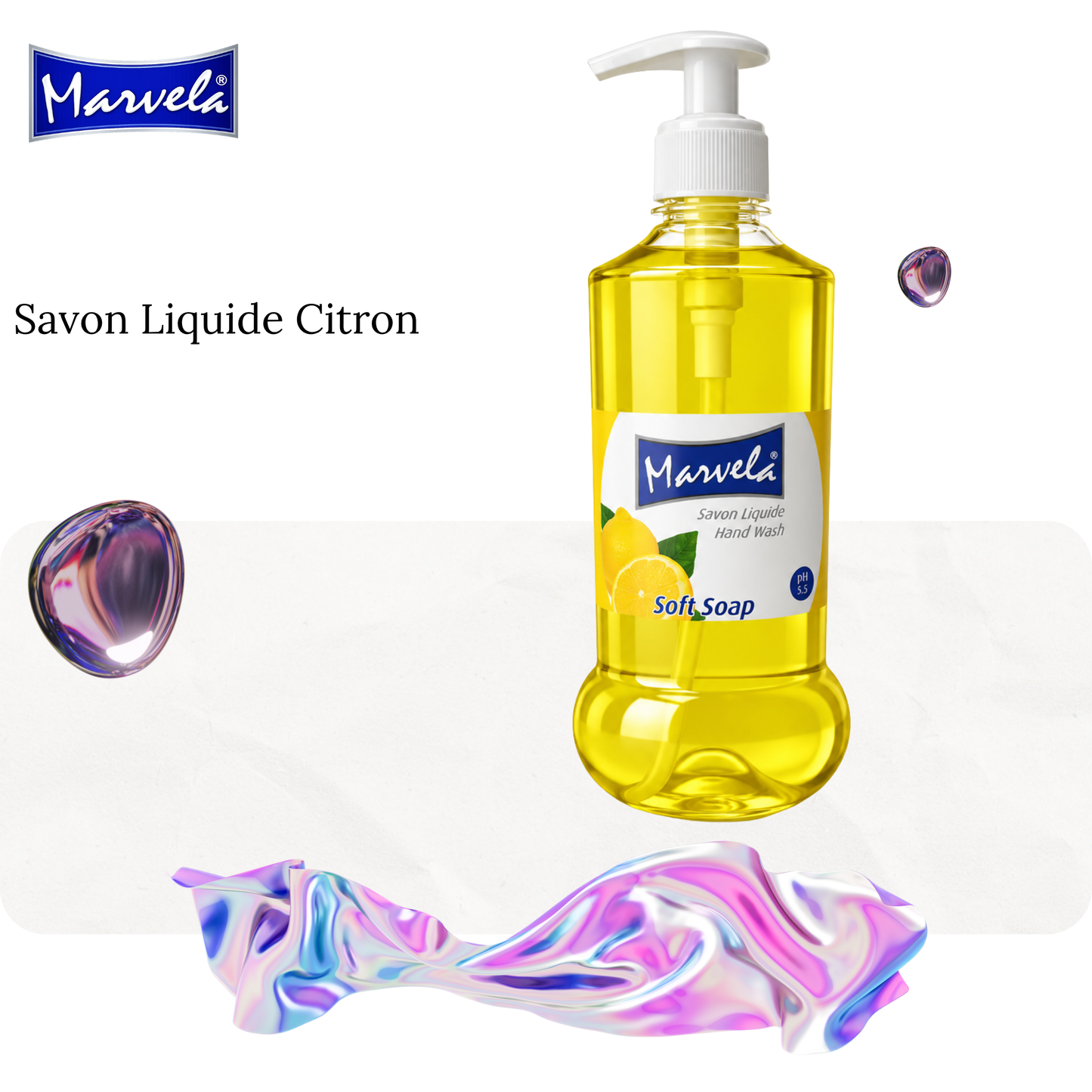 Savon Liquide Citron - Marvela