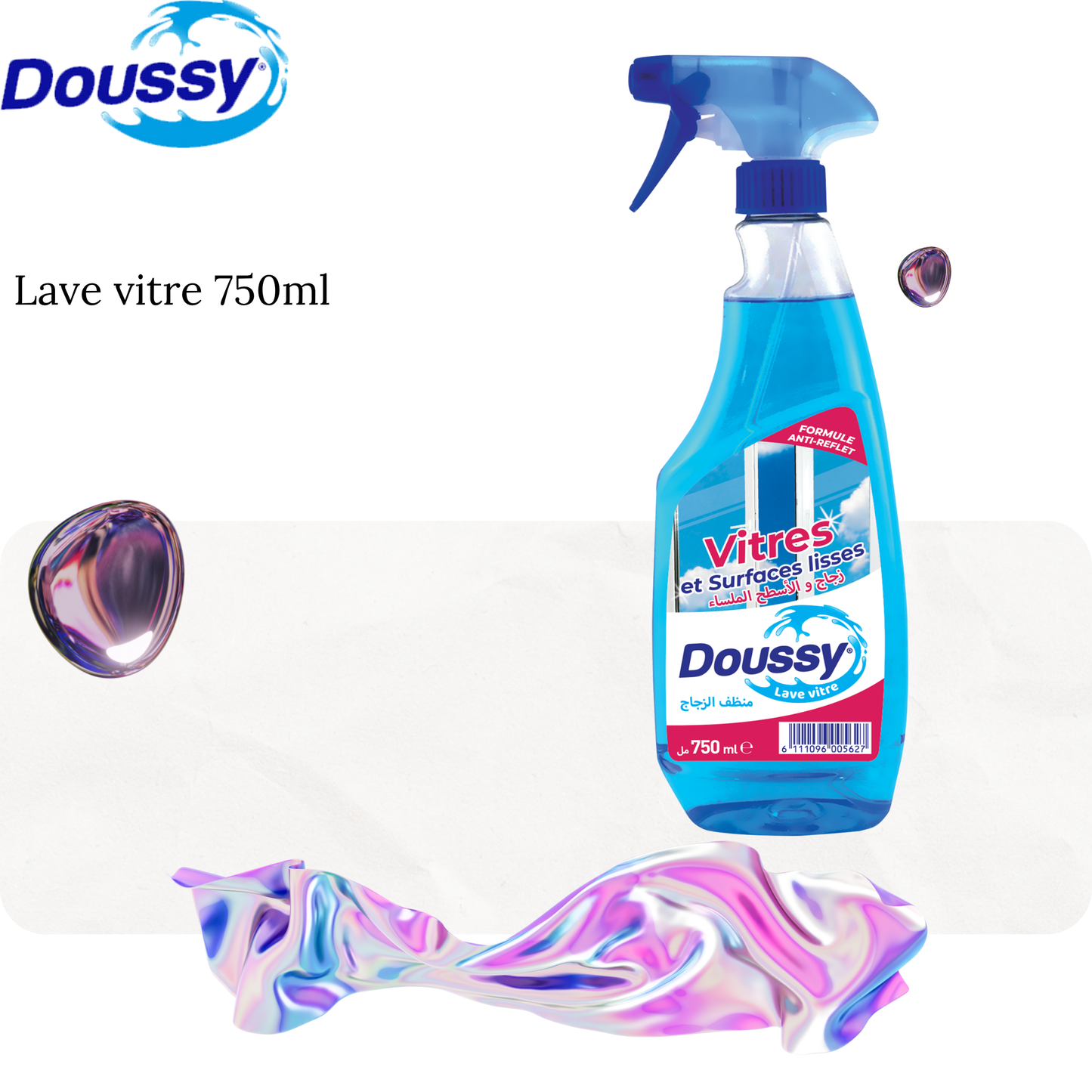 Lave Vitre 750ml - Doussy