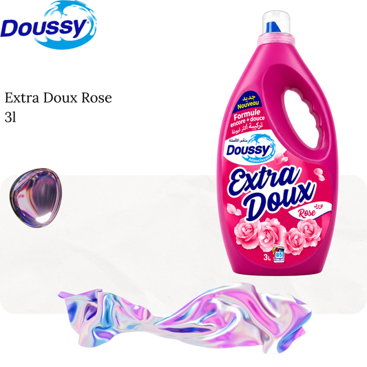 Extra Doux Rose  3l Adoucissant - Doussy