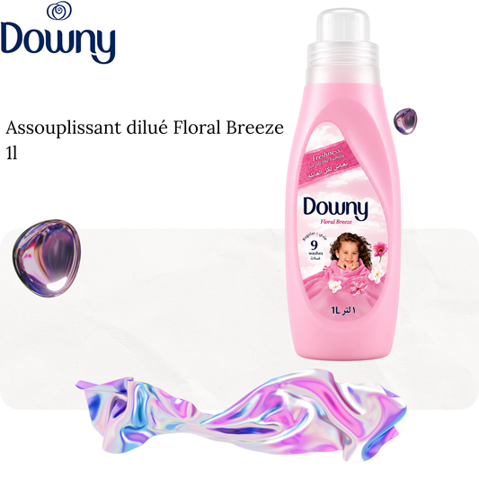 Assouplissant dilué Floral Breeze 1L - DOWNY