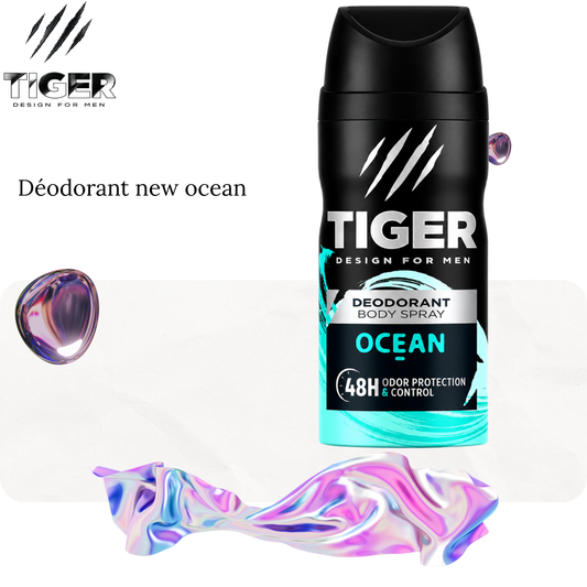 Déodorant new ocean 150ml - TIGER MEN