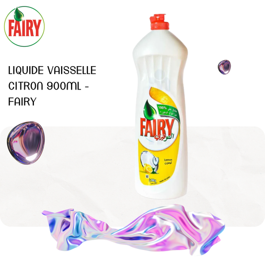 Liquide vaisselle Citron 900ml - FAIRY
