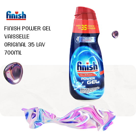 FINISH POWER GEL VAISSELLE ORIGINAL 35 LAV 700ML