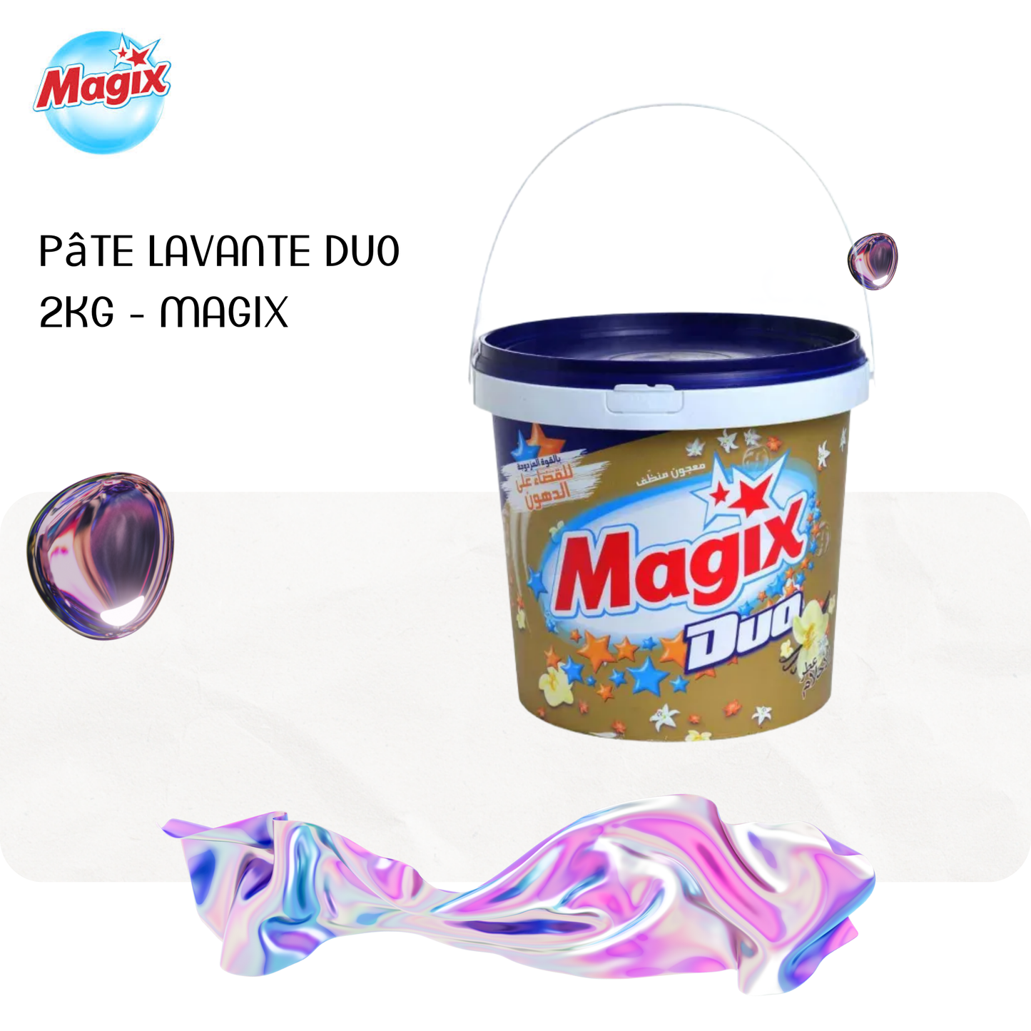 Pâte lavante Duo 2Kg - MAGIX
