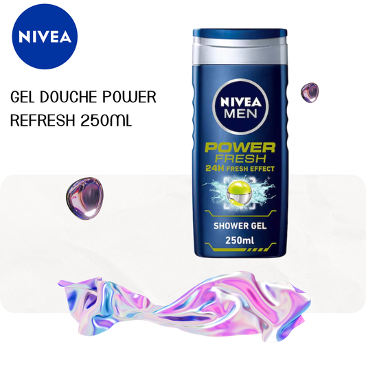 Gel douche Power Refresh 250ml - NIVEA MEN
