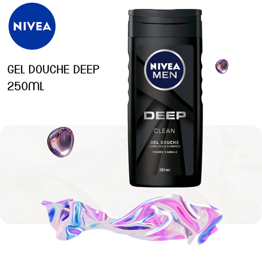 Gel douche DEEP 250ml - NIVEA MEN