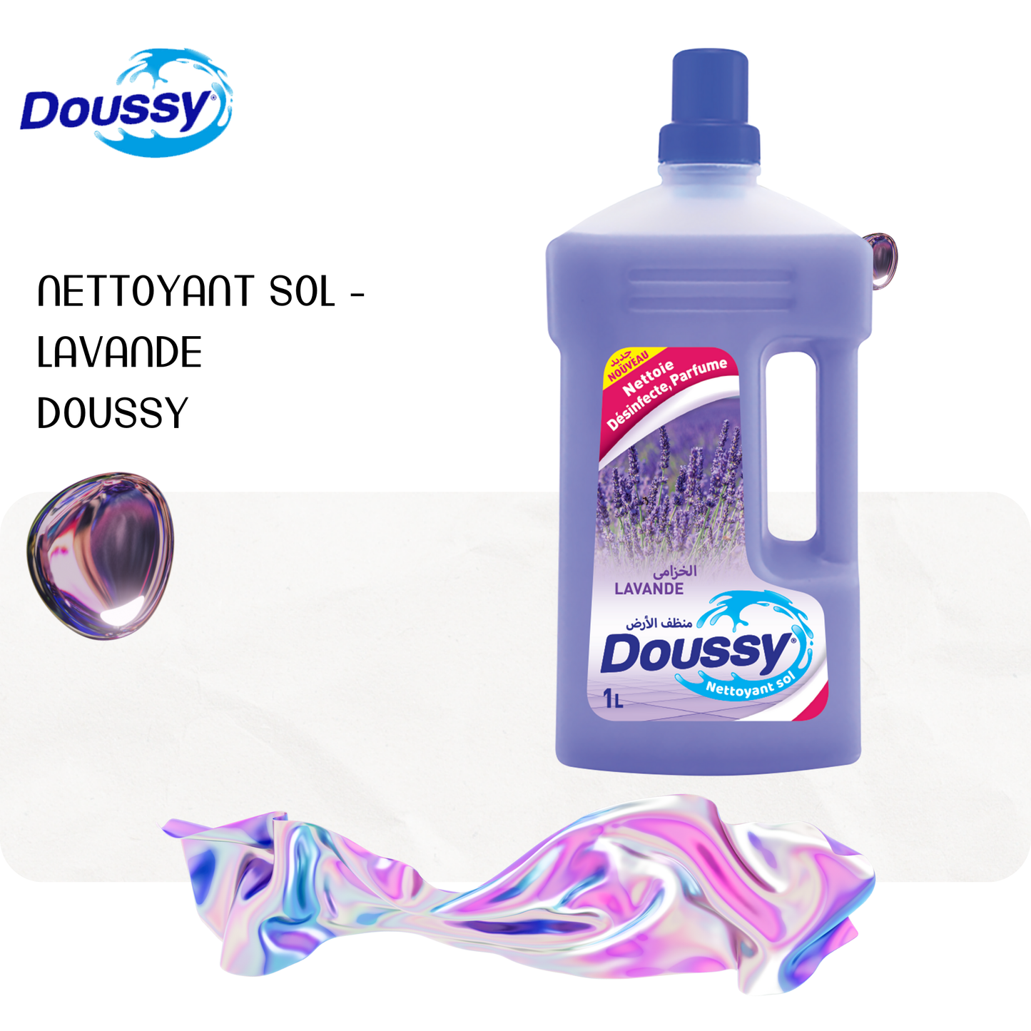 Nettoyant Sol 3L - Lavande DOUSSY