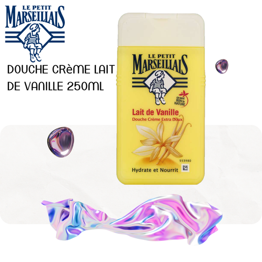 Douche crème lait de vanille 250ml - LE PETIT MARSEILLAIS