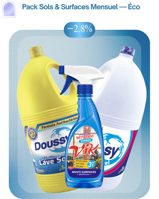 Pack Sols & Surfaces Mensuel — Éco