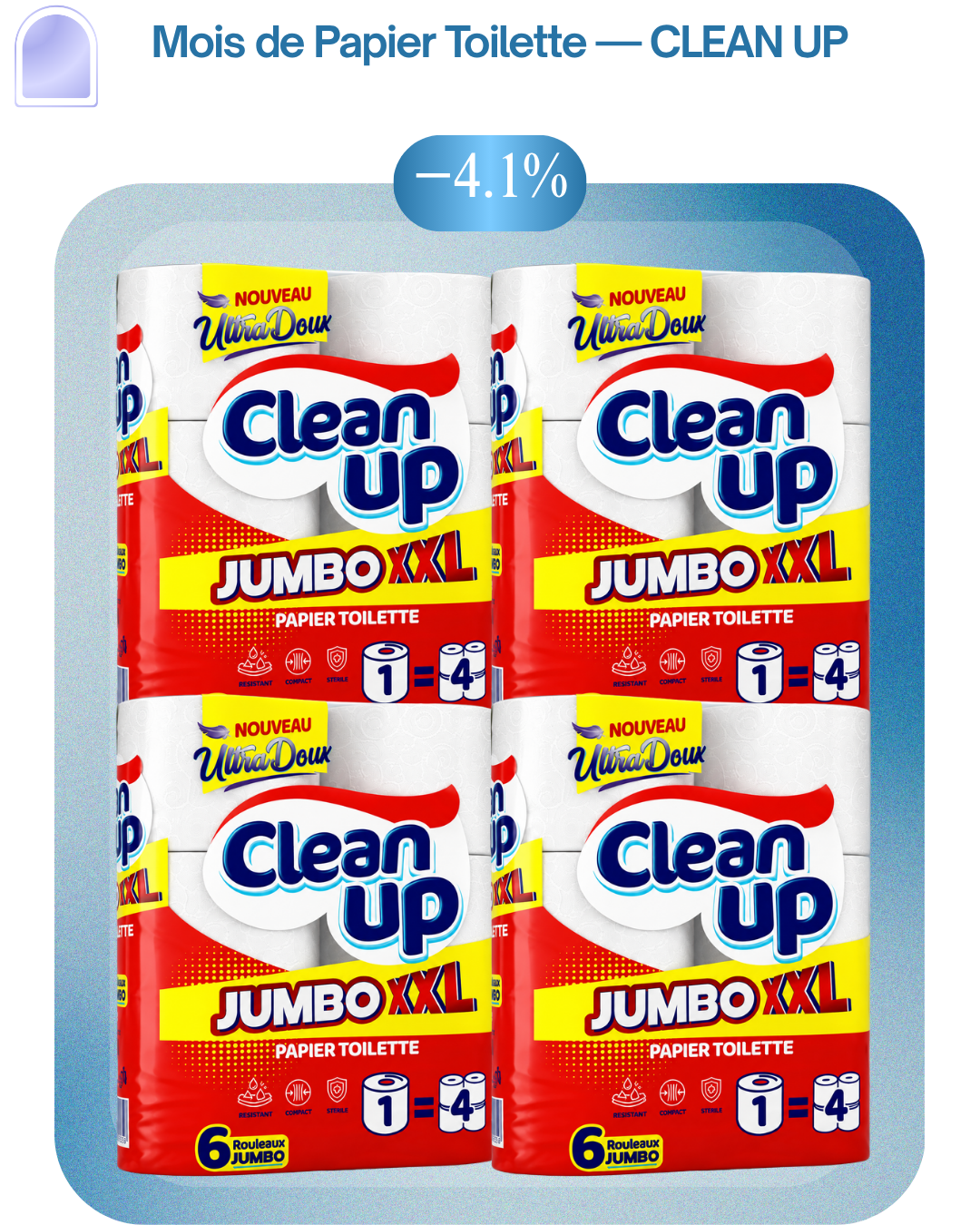 Mois de Papier Toilette — CLEAN UP