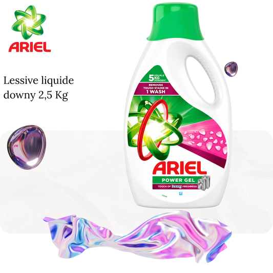 Lessive liquide Downy 2,5 Kg - ARIEL