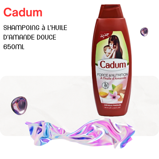 Shampoing à l'huile d'amande douce 650ml - CADUM