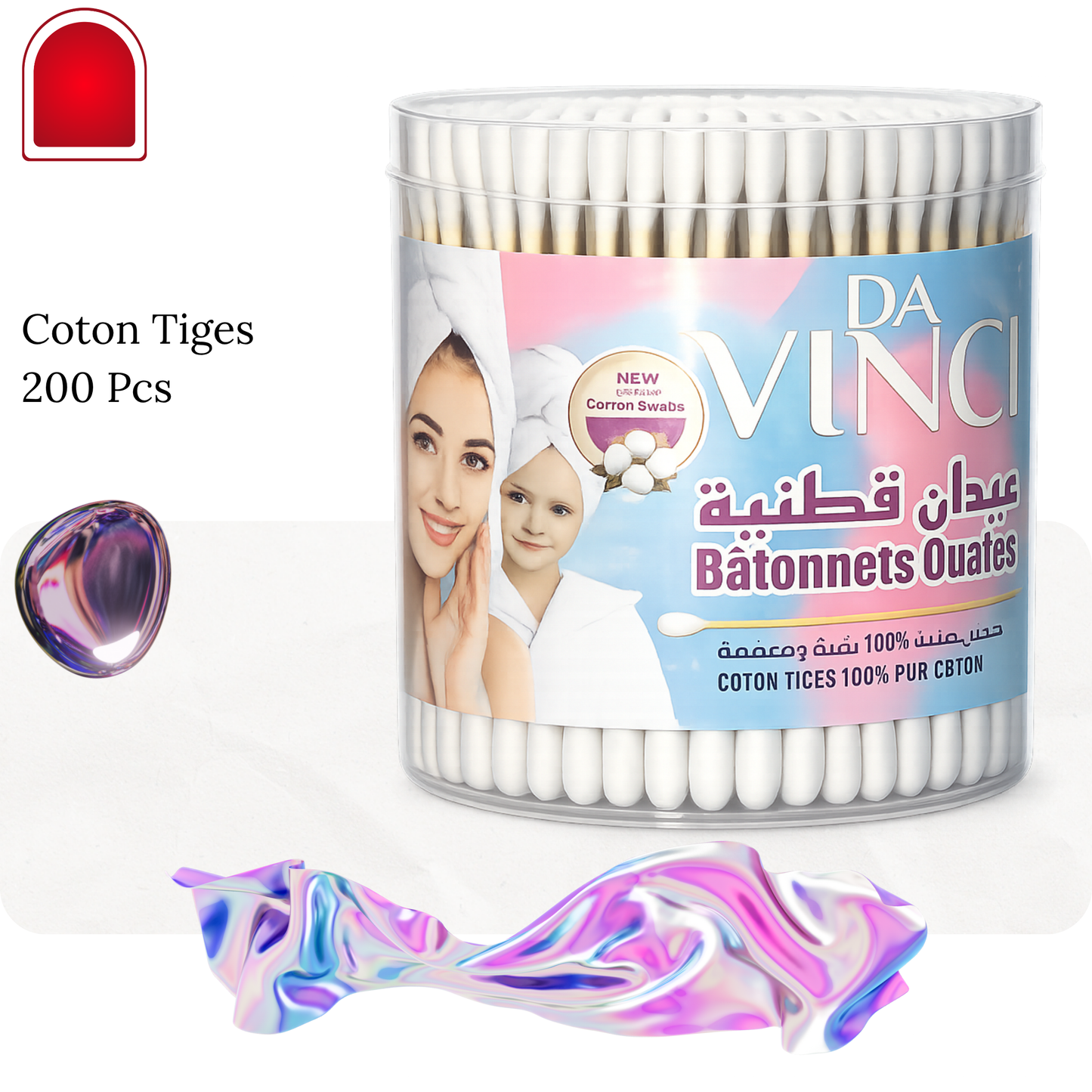 Coton Tiges 200 Pcs