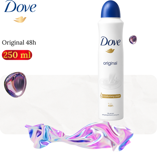 Déodorant femme anti-transpirant Original 250ml - DOVE