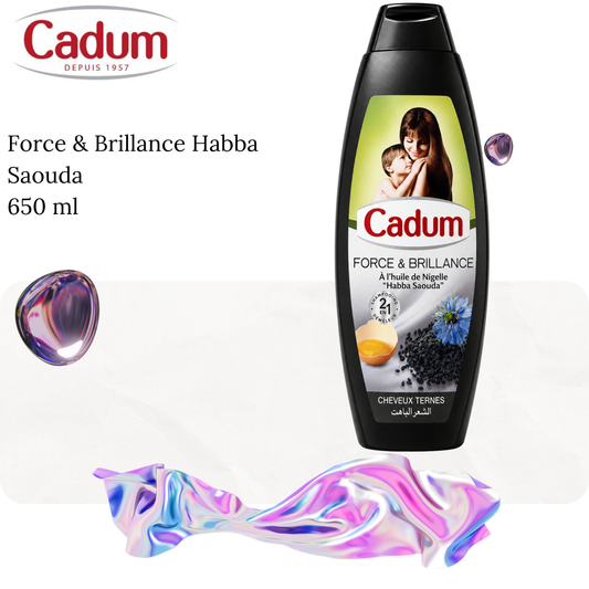 Force & Brillance Habba Saouda  650 ml - Cadum