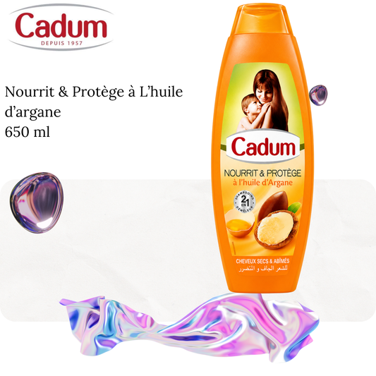 Nourrit & Protège à L’huile d’argane  650 ml - Cadum