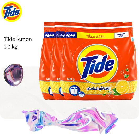 Tide lemon  1,2 kg - Lessive à la main