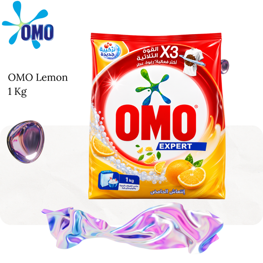 Omo Lemon 1kg - Lessive à la main