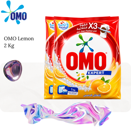 Omo Lemon 2kg - Lessive à la main