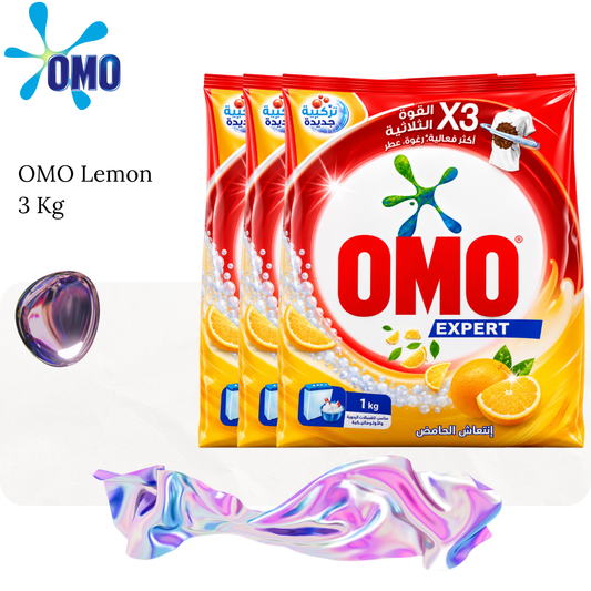 Omo Lemon 3 kg - Lessive à la main