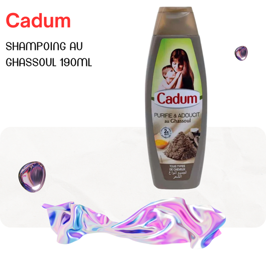 Shampoing au ghassoul 190ml - CADUM