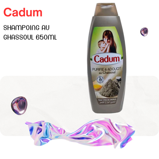 Shampoing au ghassoul 650ml - CADUM