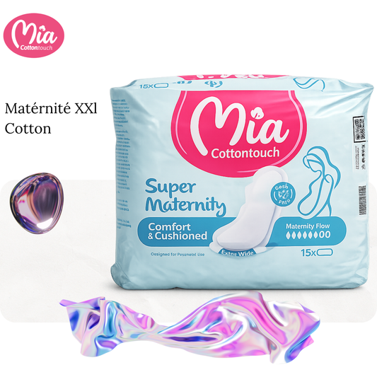 Serviettes Hygièniques Matérnité Xxl Cotton - MIA
