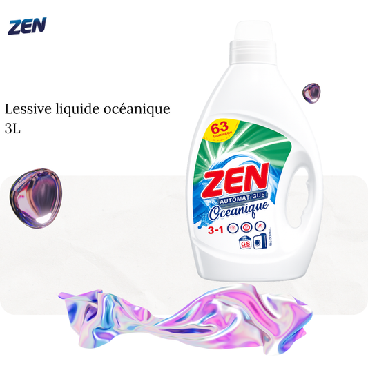 Lessive liquide océanique 3L - ZEN