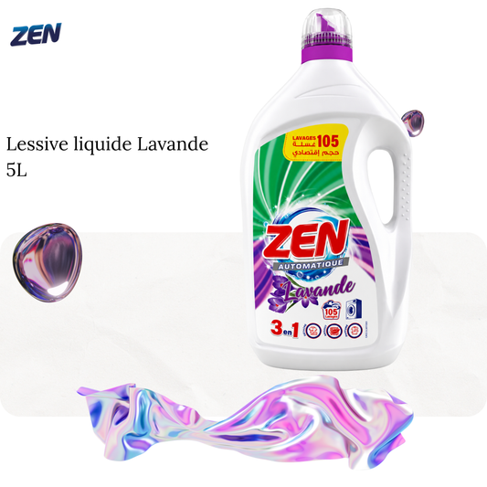 Liquide détergent Lavande 5L - ZEN