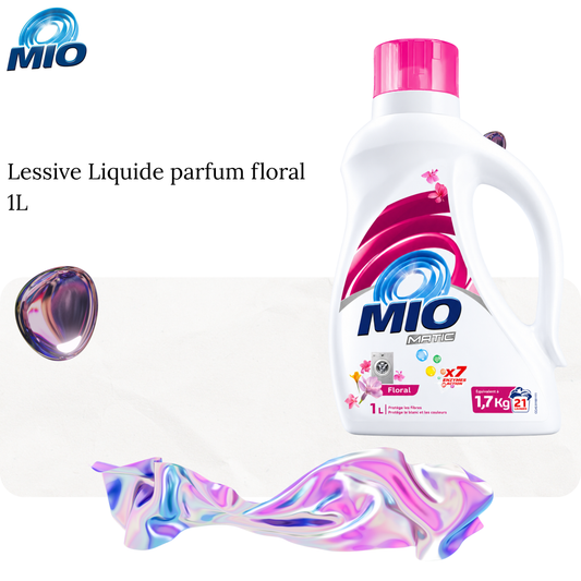 Lessive liquide matic parfum floral 1L - MIO