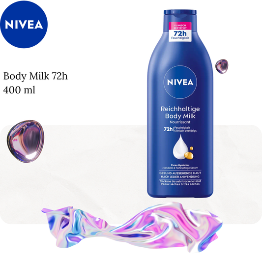 Body Milk 72h 400 ml - Nivea