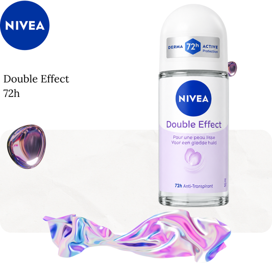 Deodorant Roll-on femme Double Effect  72h - Nivea