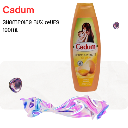 Shampoing aux œufs 190ml - CADUM