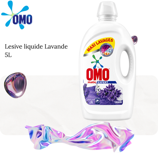 Lesive liquide Lavande 5L - OMO