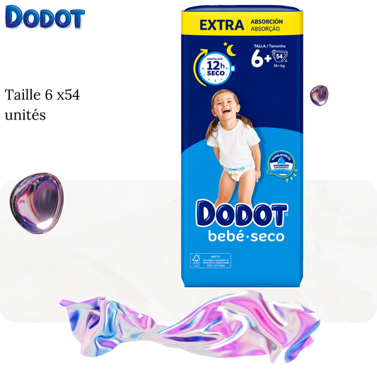 Couches bébé T6 x48 unités - DODOT