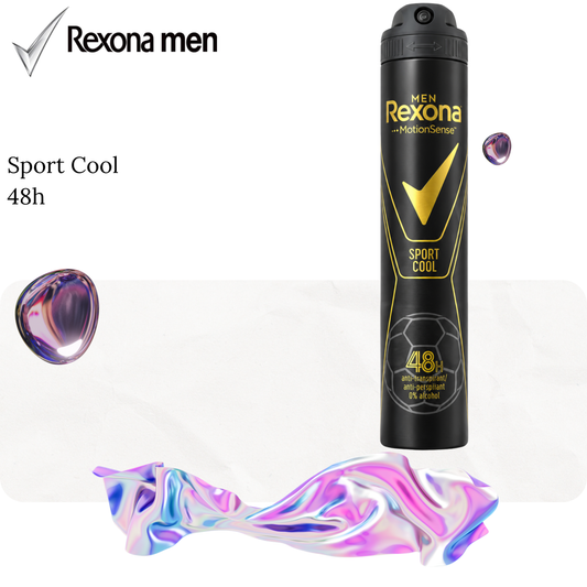 Déodorant homme Sport Cool 48h  200ml - REXONA