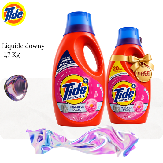 Lessive liquide downy 1,7L - TIDE
